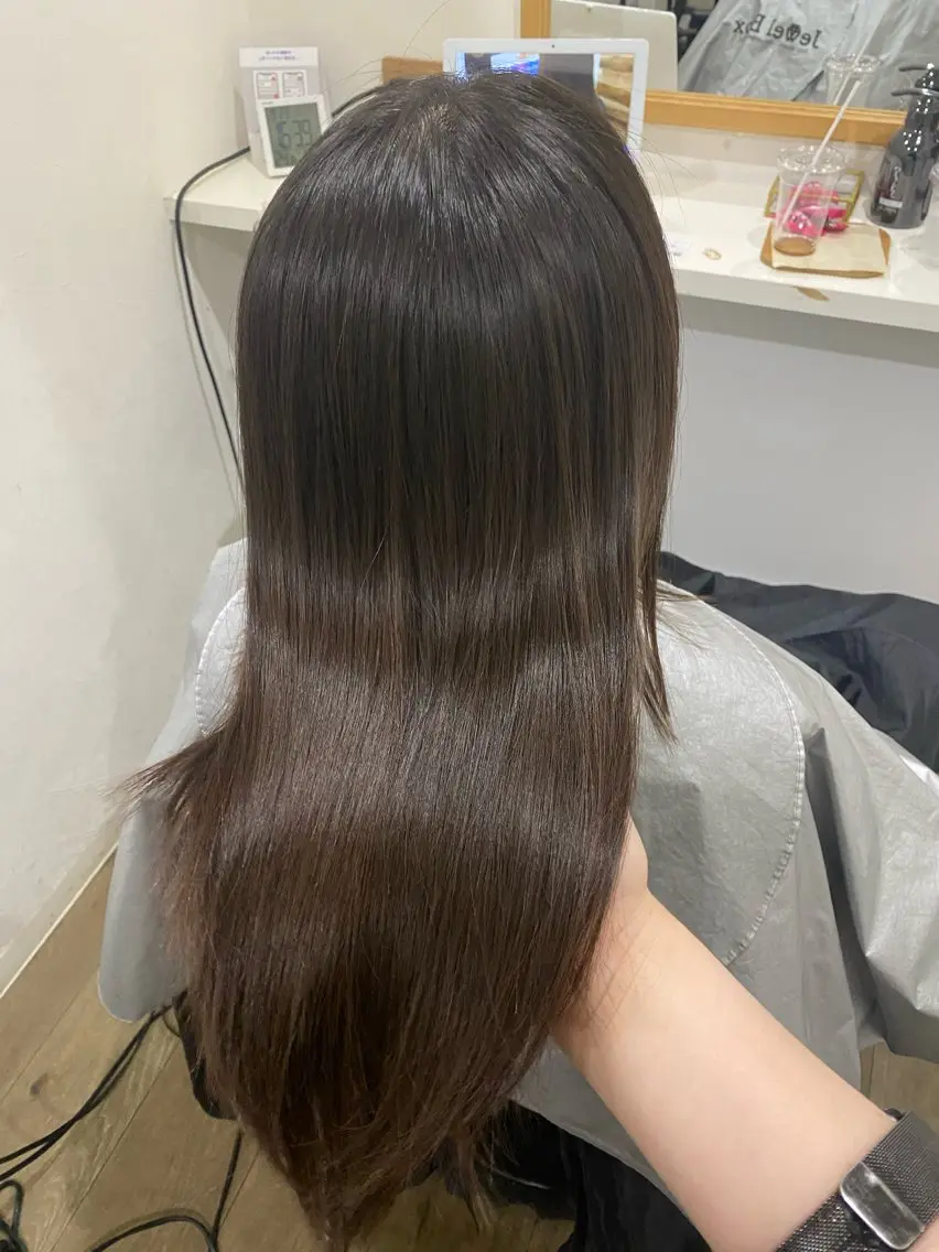 ロング 髪質改善 トリートメント カット トリートメント 髪質改善サロン 梅田/ヨナミネのヘアスタイル