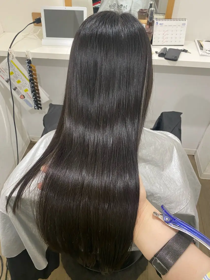 カラー カット ヘアカラー 縮毛矯正 髪質改善サロン 梅田/ヨナミネのヘアスタイル