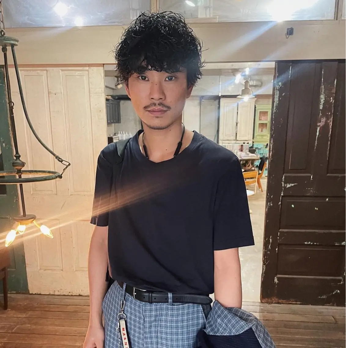 カット&シャドウパーマの写真