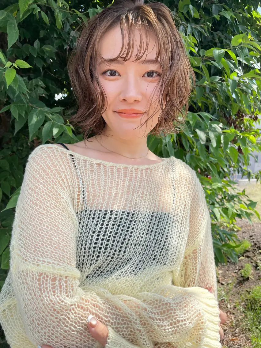 【ダメージレスにイメチェン🔆】似合わせカット＋フルカラー＋髪質改善の写真