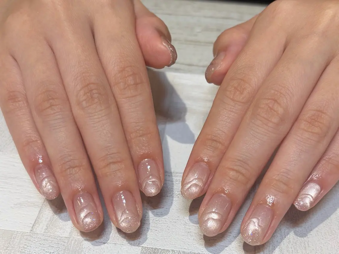 ネイル ハンドネイル 岸梅 有希のネイルデザイン