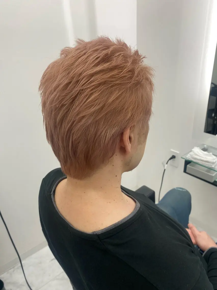 メンズ メンズブリーチ 髪質改善サロン🫧 セキチサトのヘアスタイル