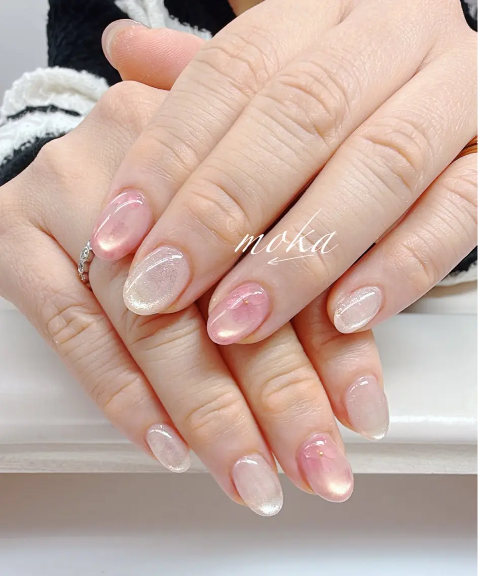 ネイル ハンドネイル ハンドケア 胡蝶蘭レディースサロ ンNailMOKAのネイルデザイン