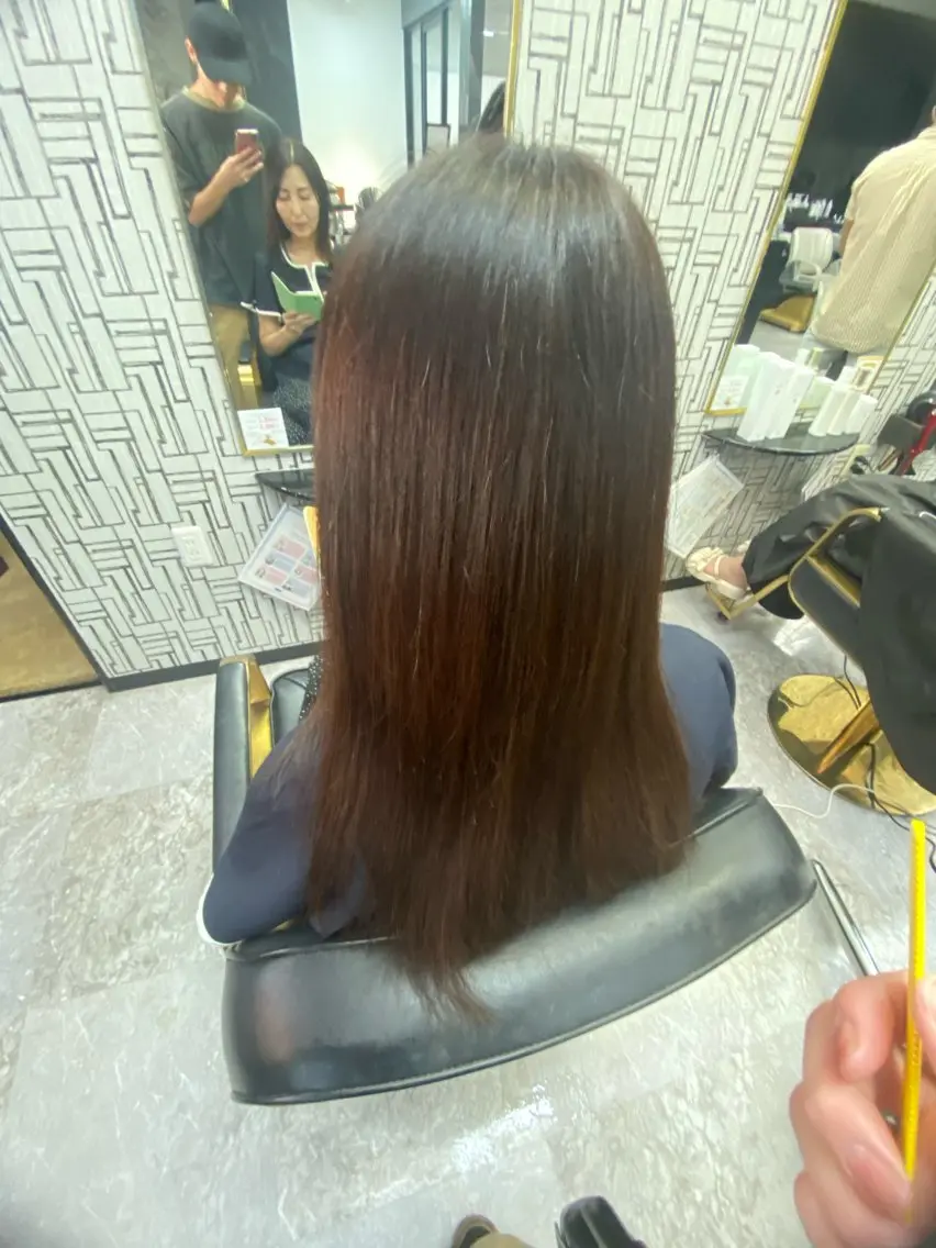 ロング トリートメント 池田 亮雅のヘアスタイル