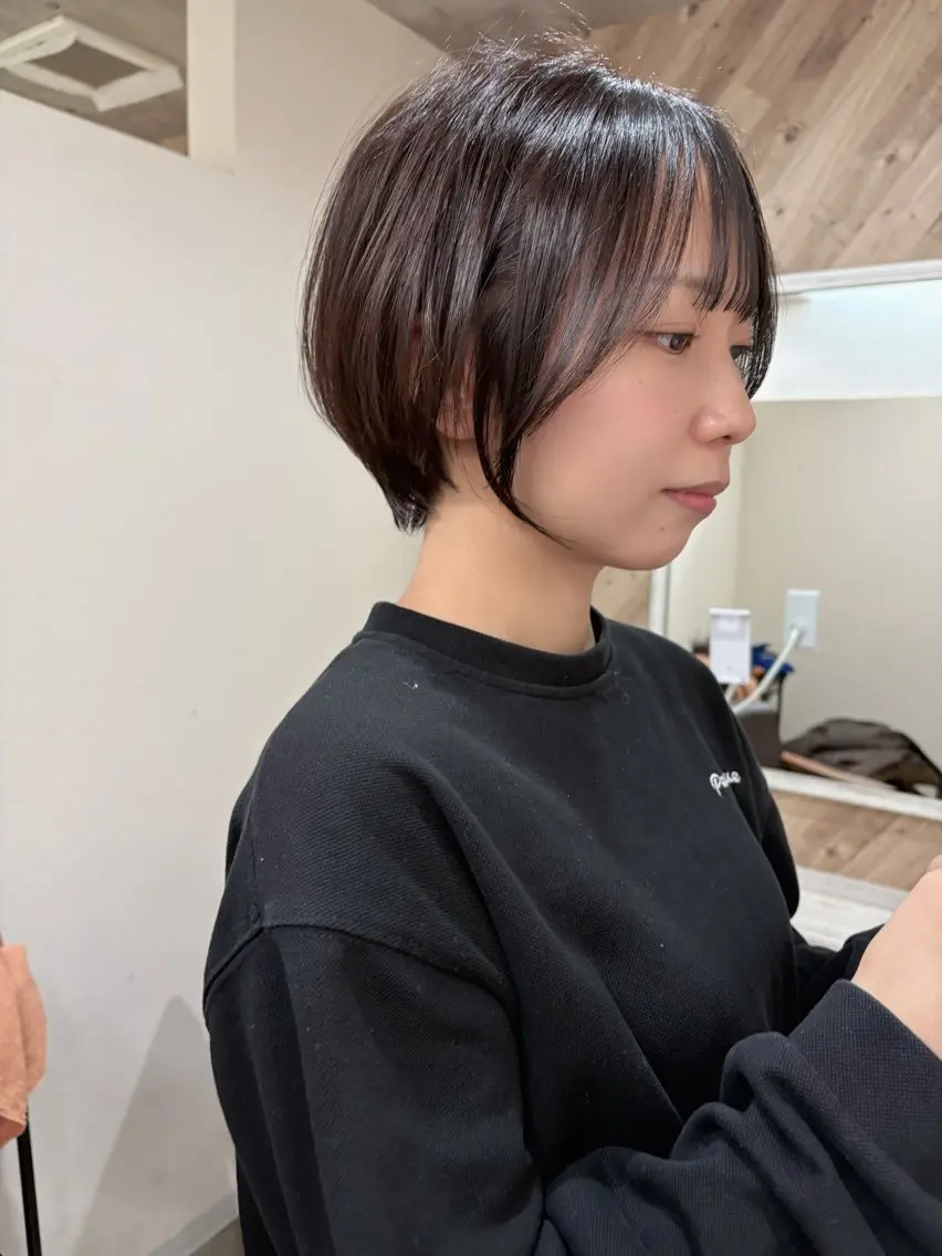 ショート ショートヘア カット ヘアカラー 城島 大輝のヘアスタイル