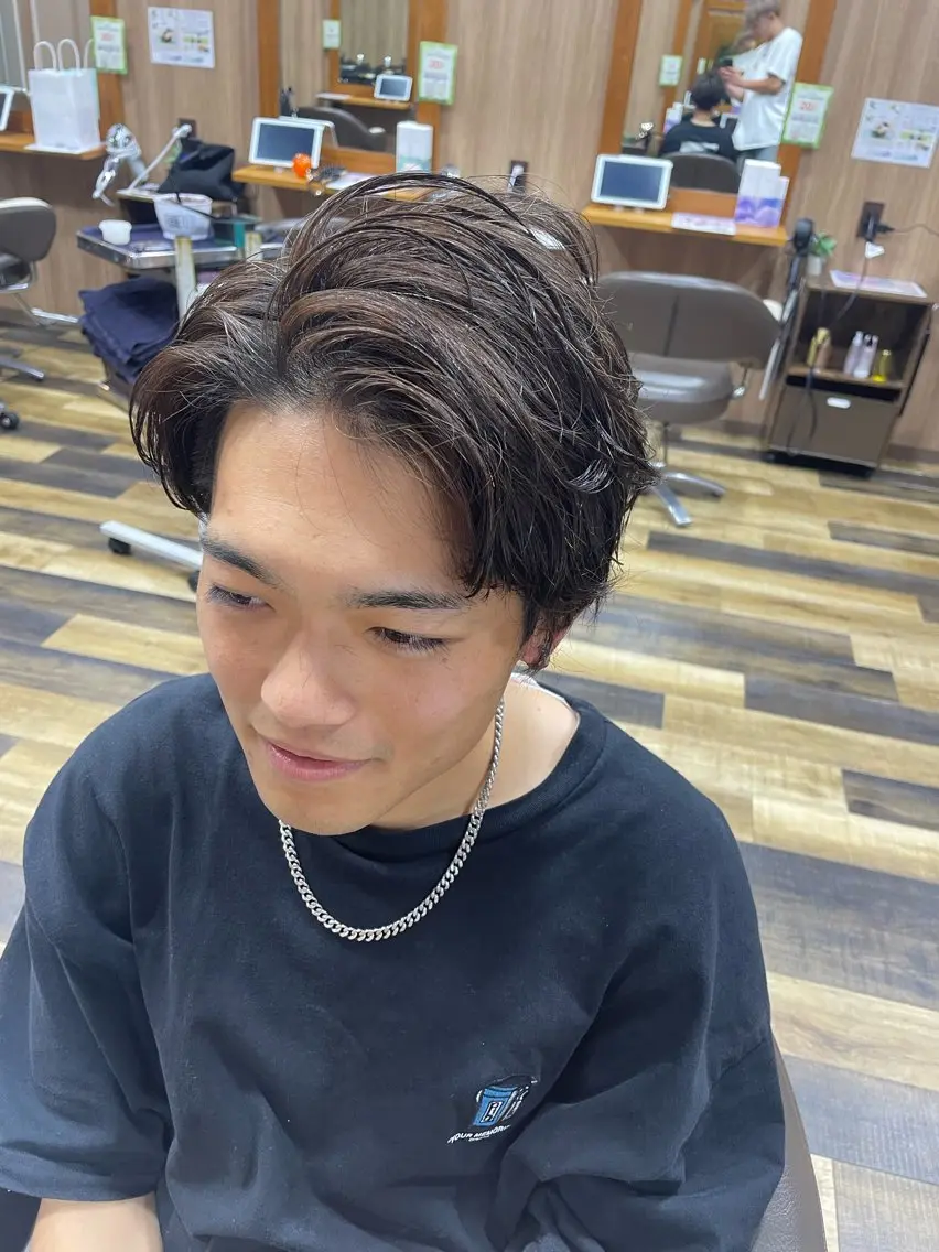 ショート メンズ カット 山際勇策 /岐阜美容師のヘアスタイル
