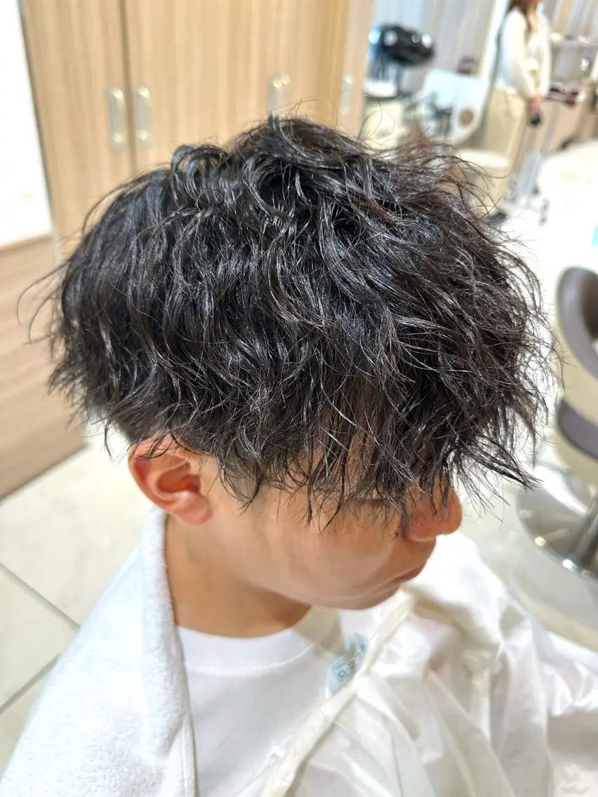 カット＋炭酸頭皮ケアシャンプー🧴の写真