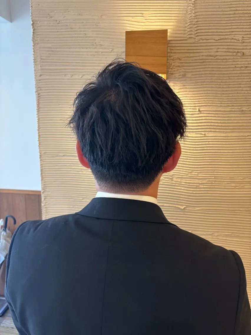 メンズ似合せ骨格カット➕１０分スパ➕頭皮クレンジングの写真