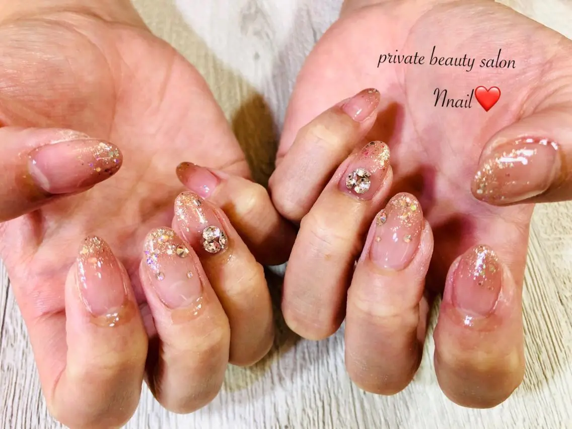 ネイル 持ち込み 🌿Nnail🌿 プライベートサロンのネイルデザイン