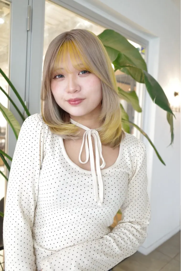 カラー ベージュカラー ホワイトベージュ イエローカラー ヘアカラー 🪄似合わせカット/ IKUMI🌙のヘアスタイル
