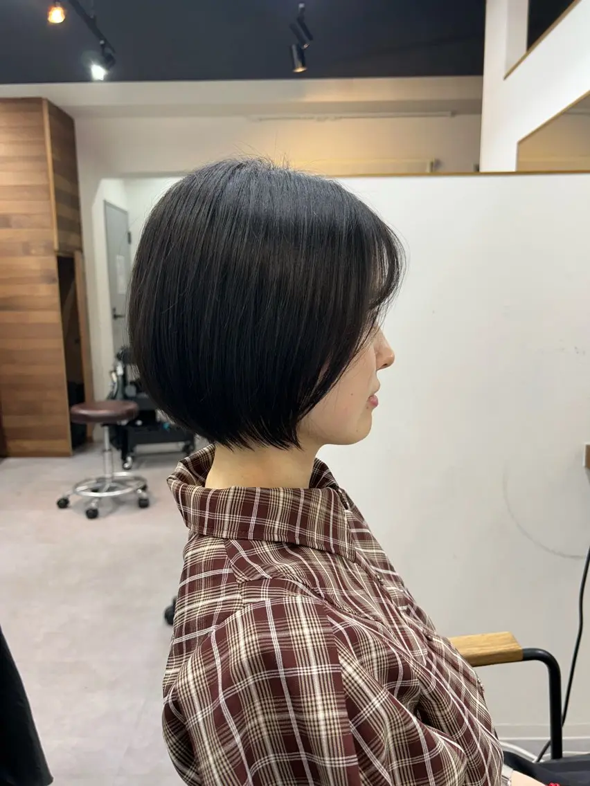 ショート ショートボブ ボブ ショートヘア 表参道【髪質改善】 宮嶋勇太のヘアスタイル