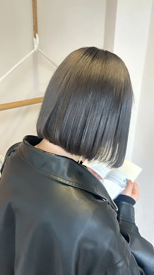 パーマ shu ラベンダー/ピンクのヘアスタイル