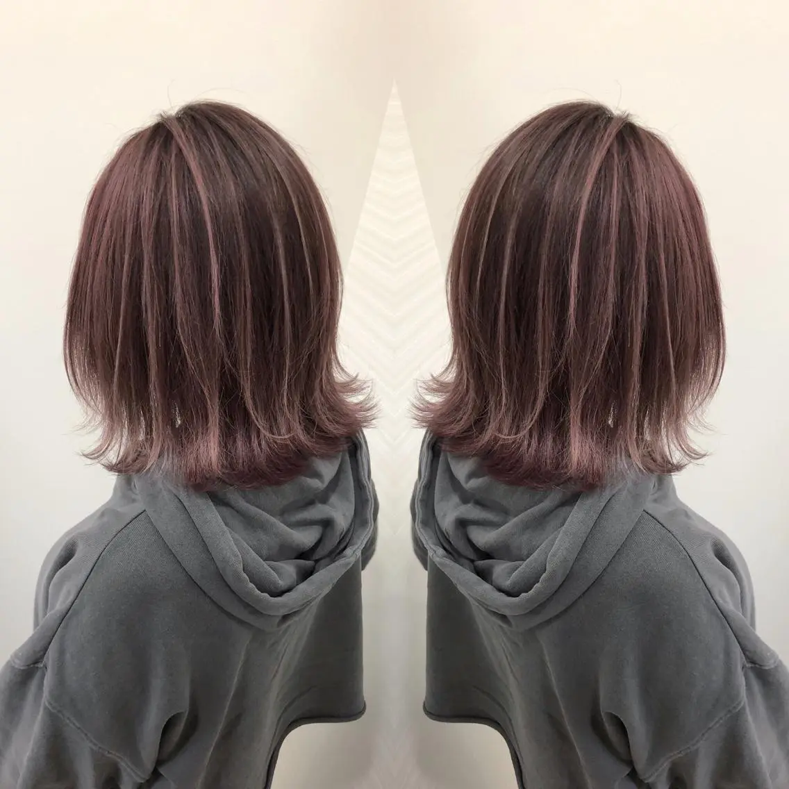 ミディアム レイヤーカット 得能 雅人のヘアスタイル