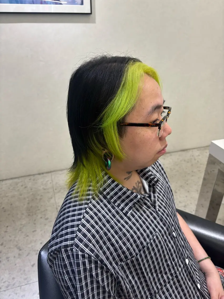 ケアブリーチカラー＋トリートメントの写真