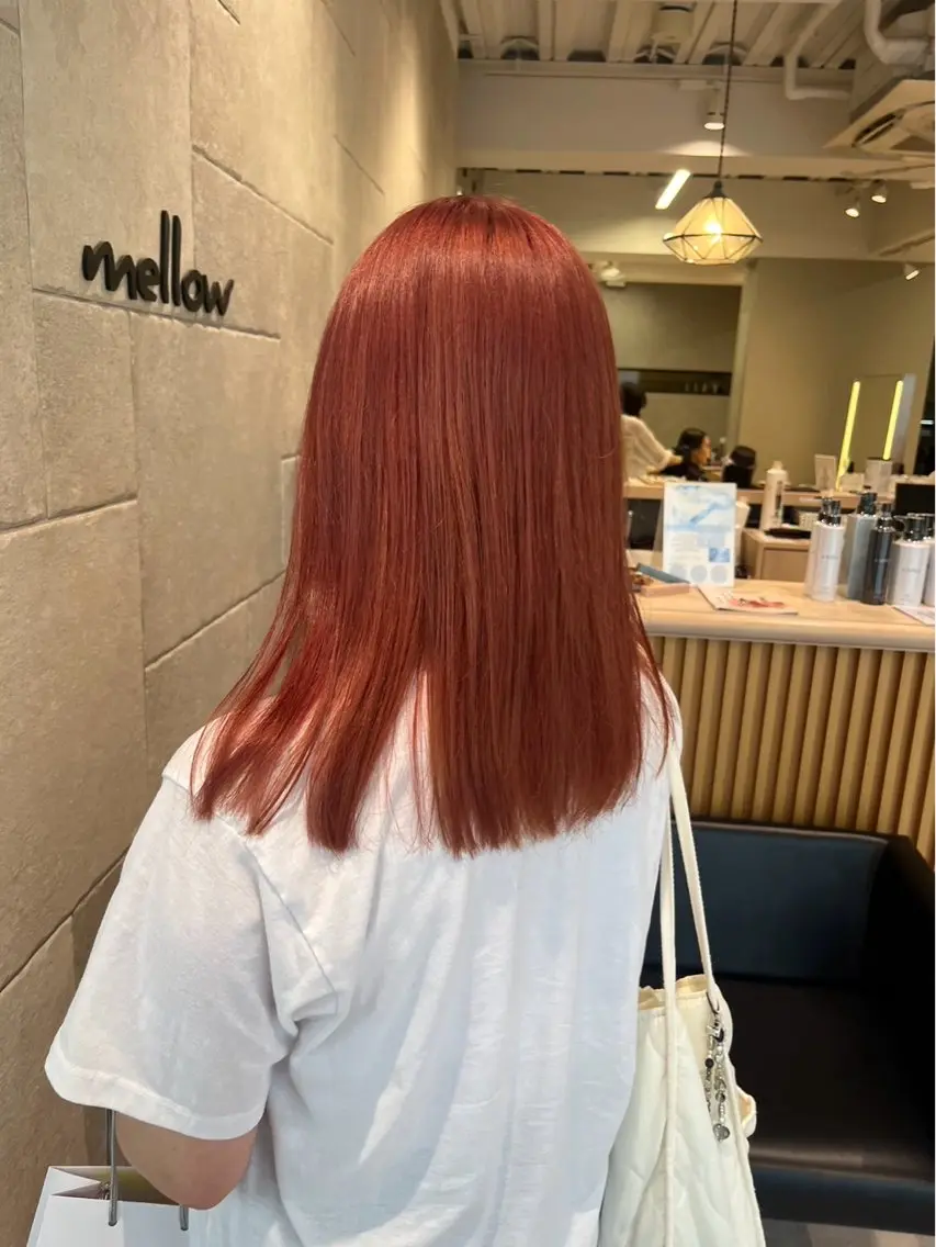 カラー オリーブカラー 💙KARIN🪼のヘアスタイル