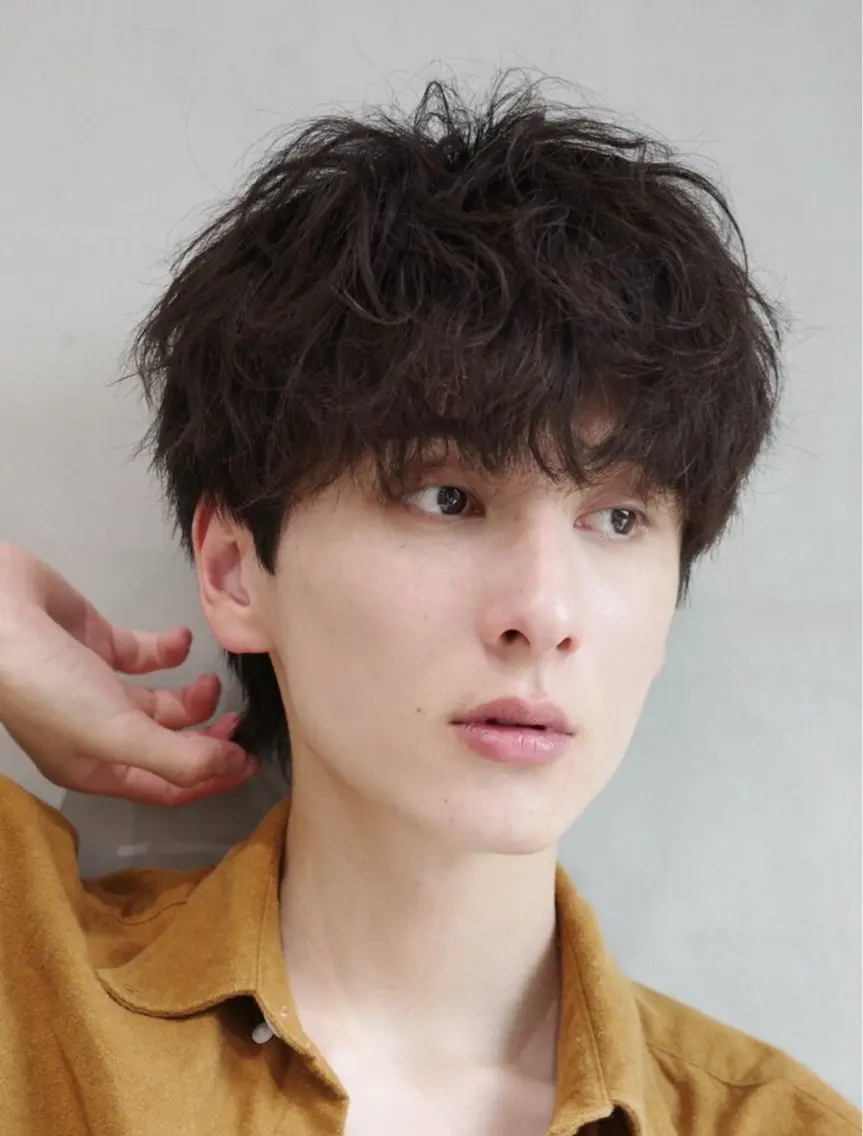 パーマ メンズ カット パーマ カット🔥パーマ特化 fifthりょう🔥のヘアスタイル