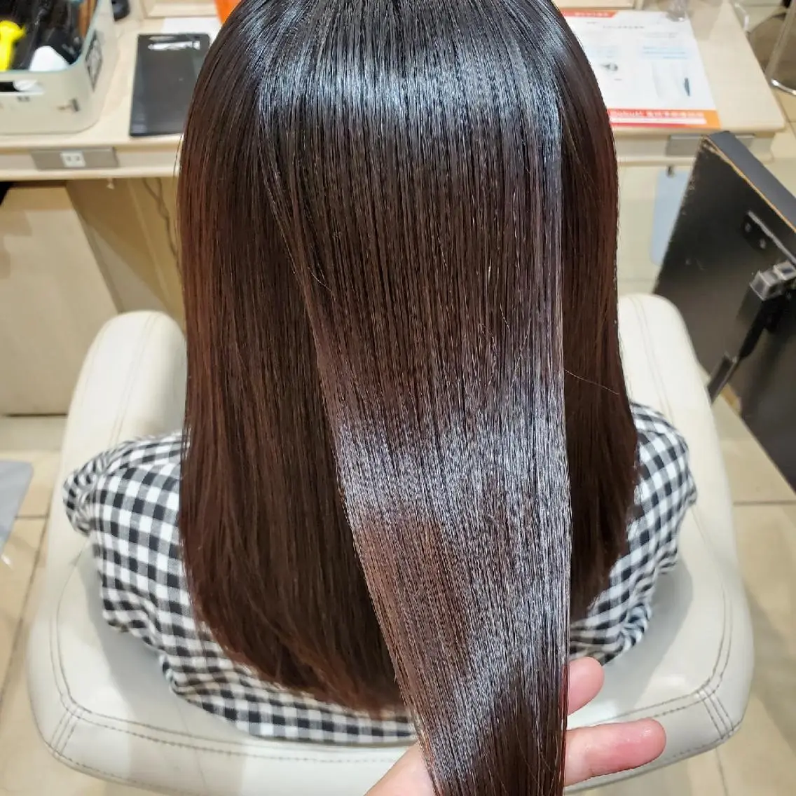 ロング トリートメント 社内カット講師・店長 菅原賢一のヘアスタイル