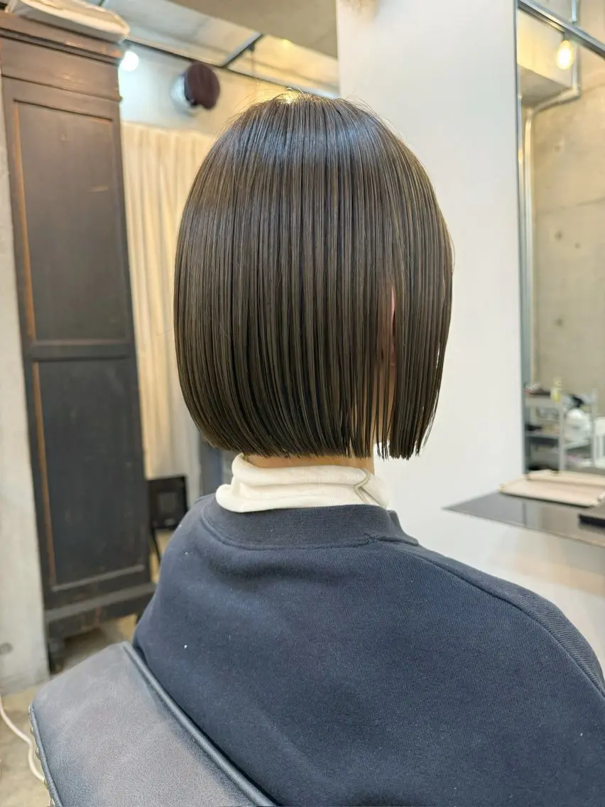 ショート カラー カット ヘアカラー トリートメント HIROKI ” ボブのヘアスタイル