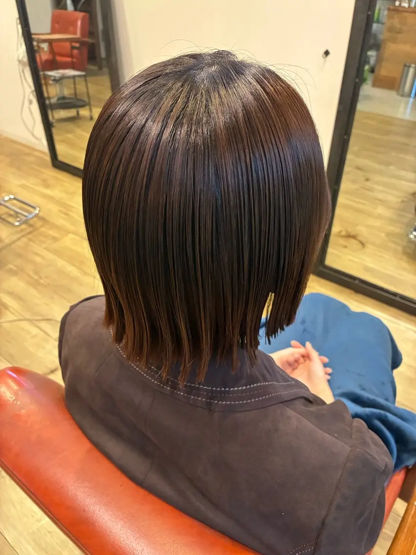 ショート 清水 美香のヘアスタイル