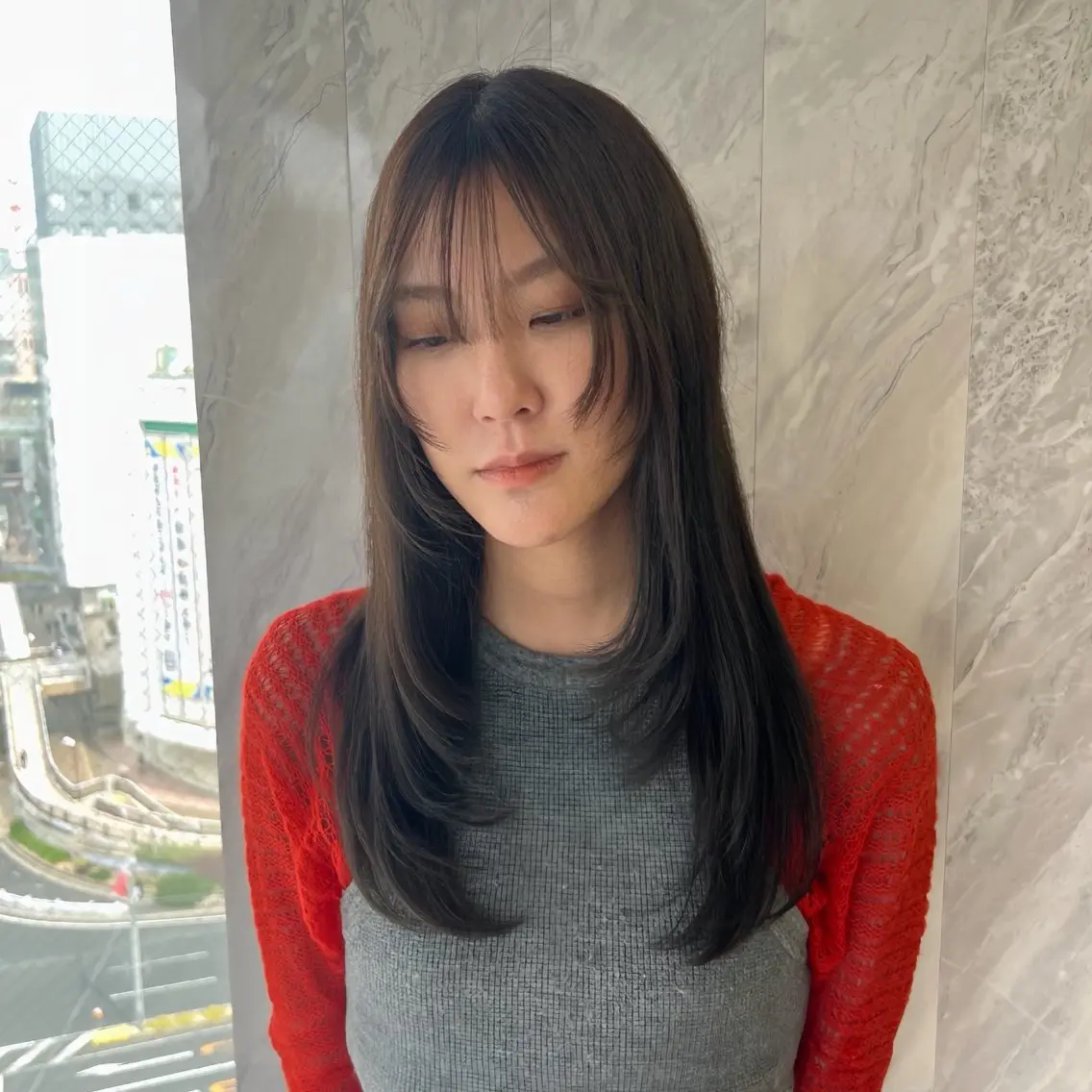 🎀韓国風カット🎀+3stepハホニコトリートメント🫧の写真