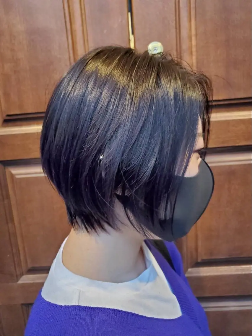 ショート ヘアカラー トリートメント みいな カラーモデル募集中!のヘアスタイル