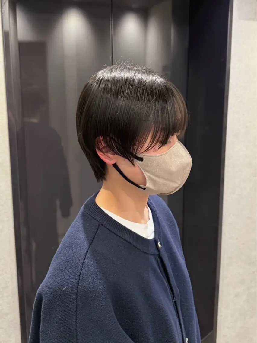 ショートorショートボブカット+ 髪質改善系トリートメント⚠️注意事項をお読みくださいの写真