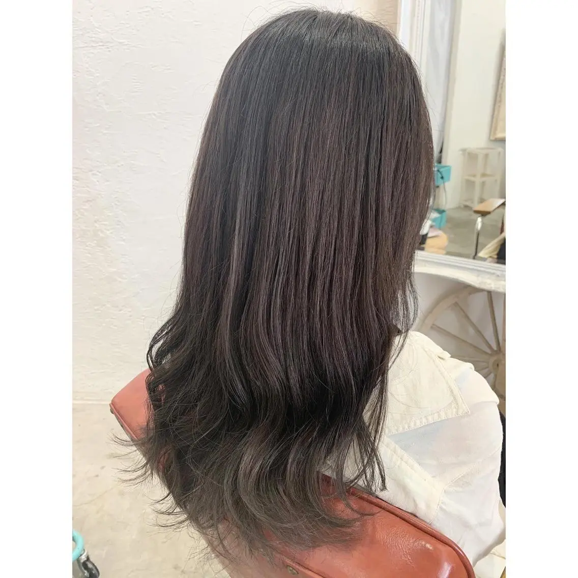ロング カラー fio マナミのヘアスタイル