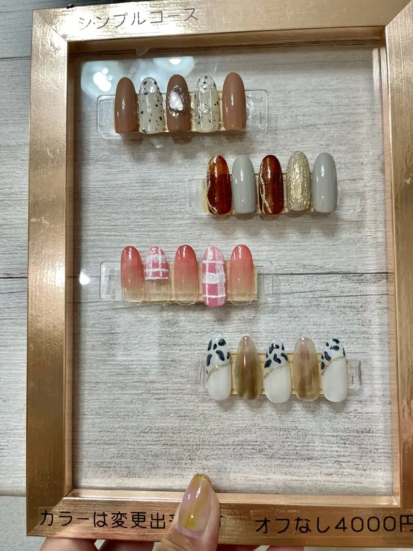 ネイル シンプルネイル oki nailのネイルデザイン