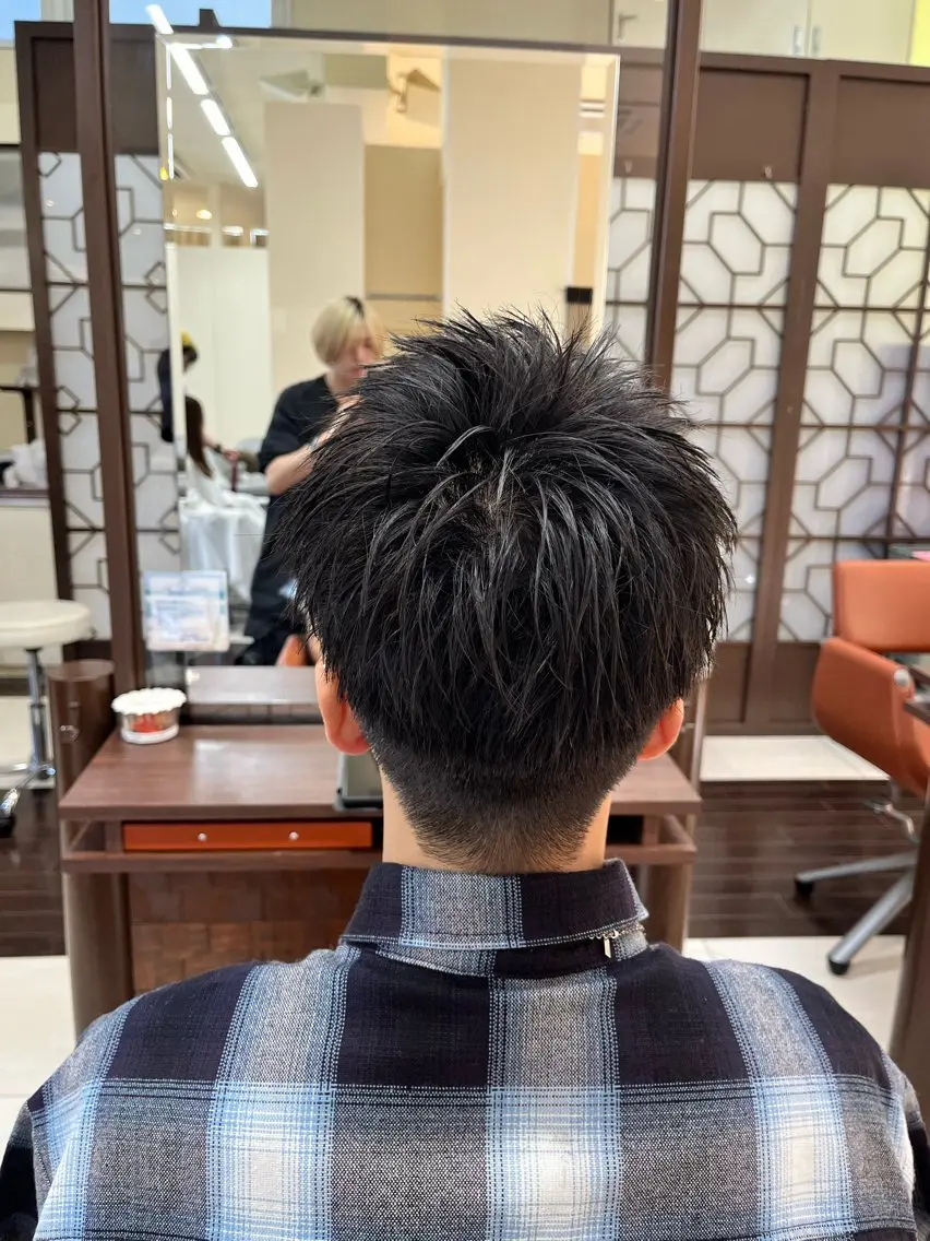 ショート メンズ スパイキーショート 刈り上げ ショートヘア 🧊メンズ特化🧊 高木航希のヘアスタイル