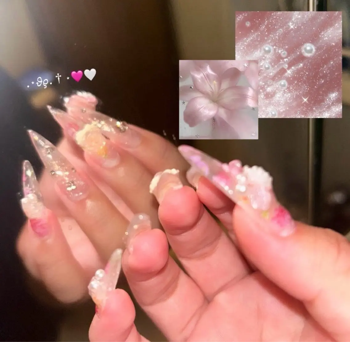 ネイル クリアネイル I. aoiのネイルデザイン