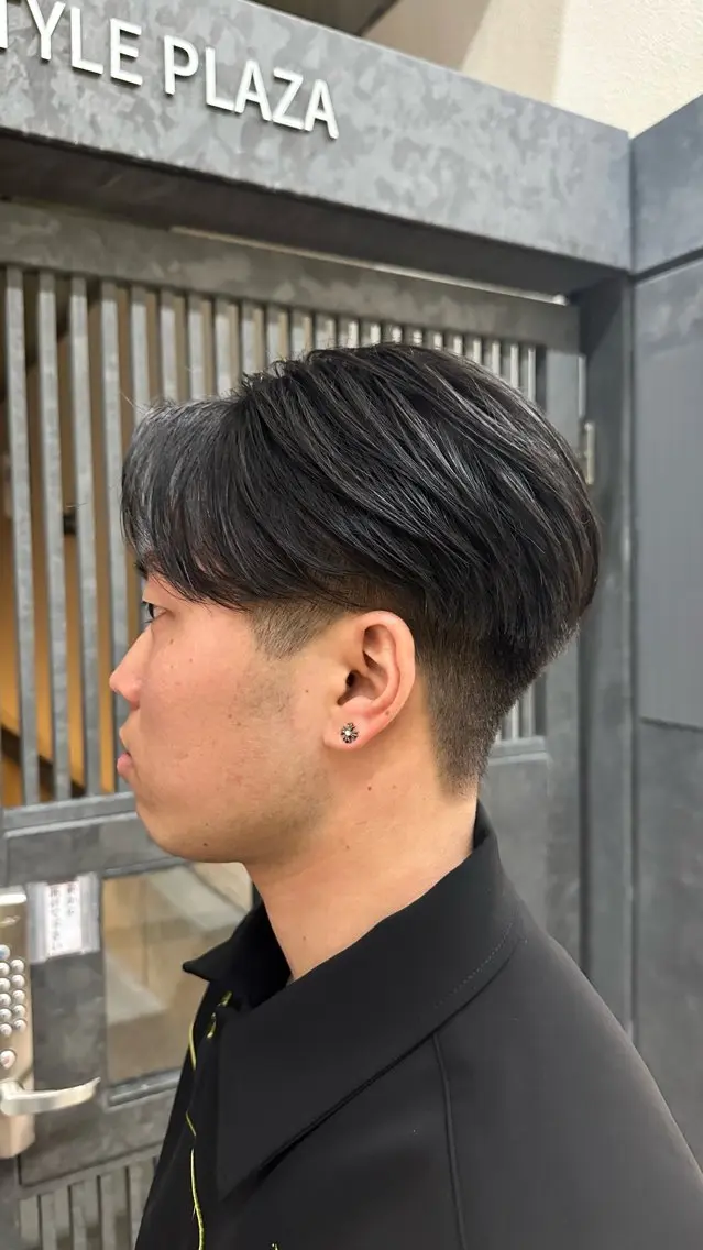 ショート メンズ 刈り上げ カット 髪質改善カラー/艶髪 /レイヤー/新免世翔のヘアスタイル