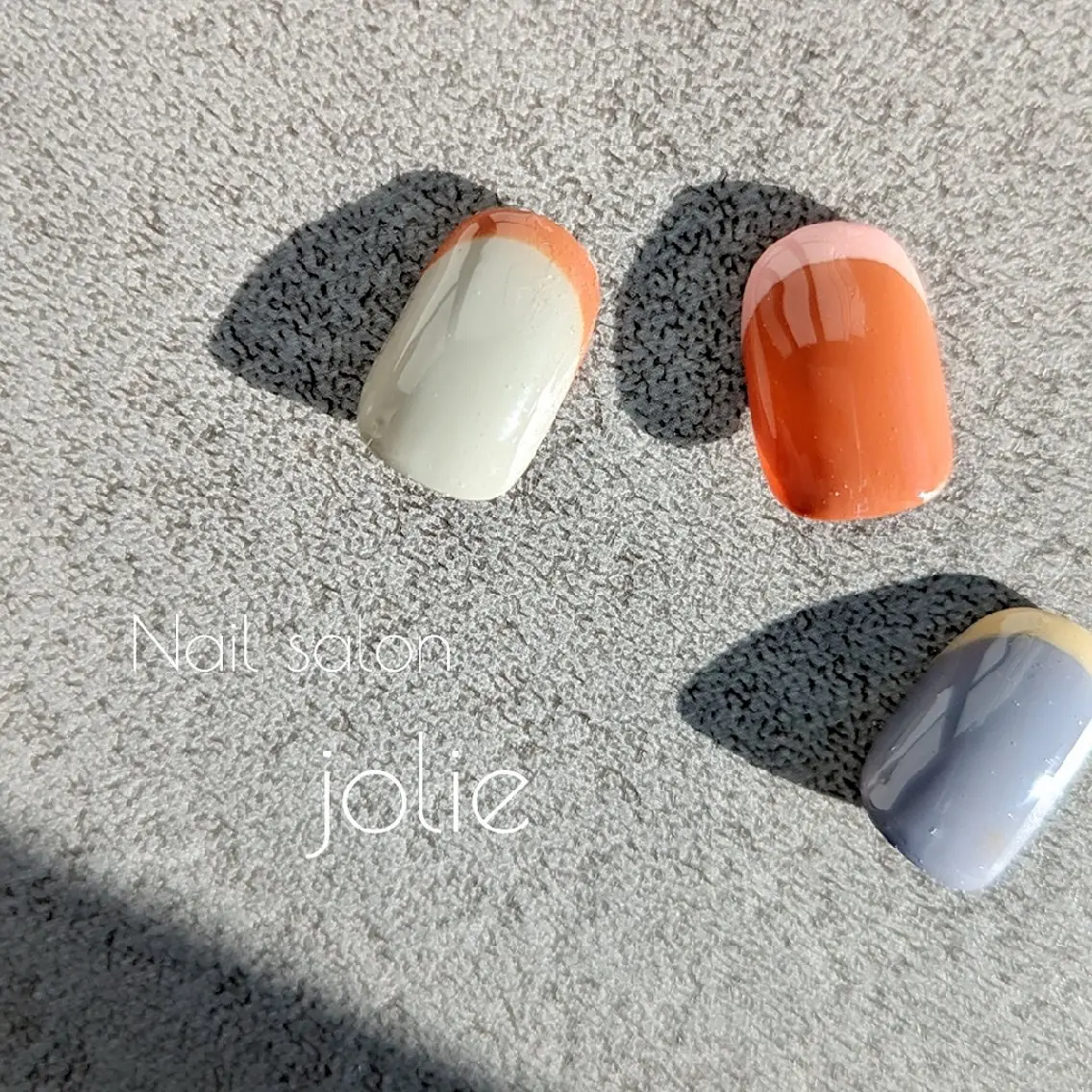 ネイル フレンチネイル jolie ISIHARAのネイルデザイン