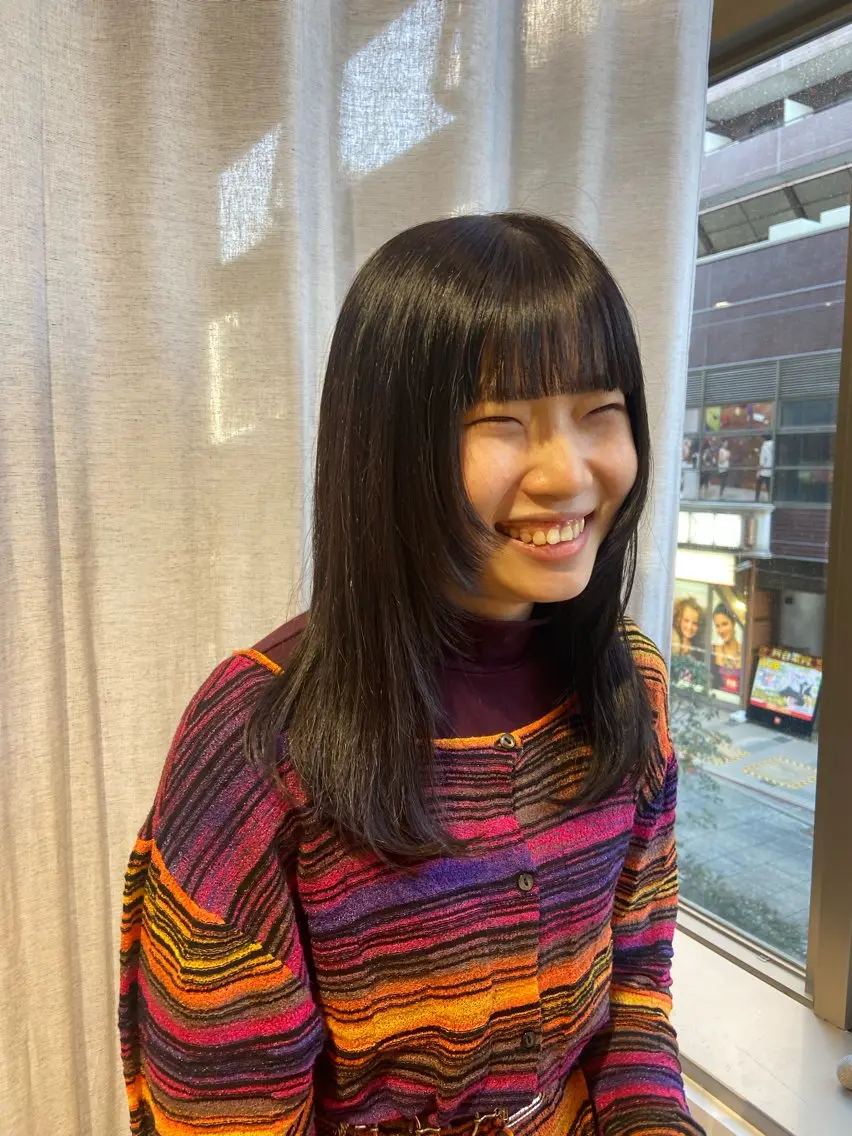 ミディアム カラー なかまみさと 🌼極上ヘッドスパのヘアスタイル