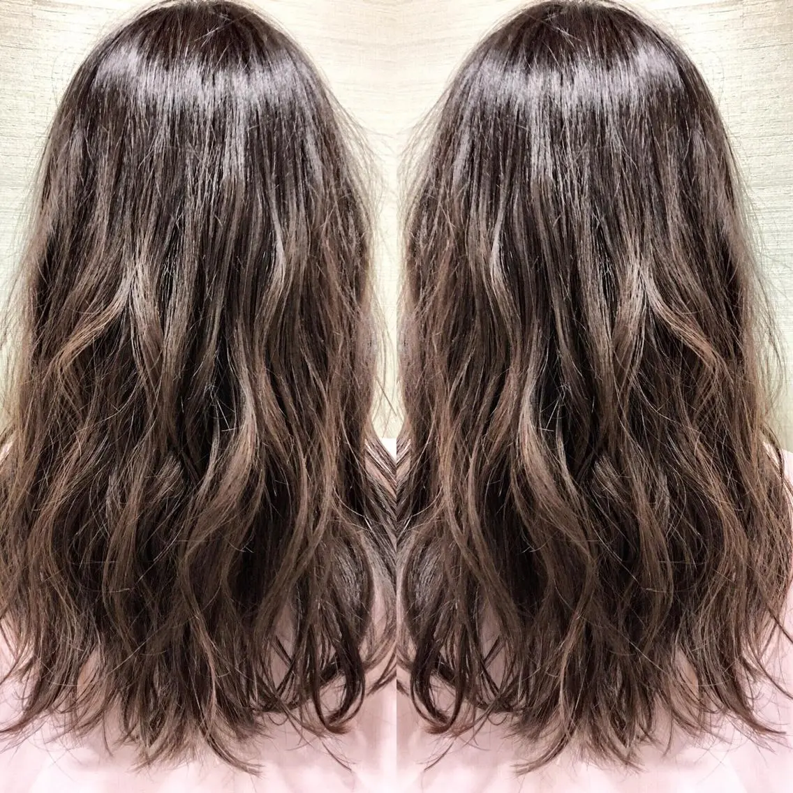 セミロング box mico. mutsumiのヘアスタイル
