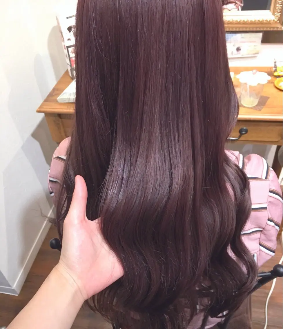 ロング カラー 柔らか垢抜けｶﾗｰと ｶｯﾄ🫧ASUKAのヘアスタイル