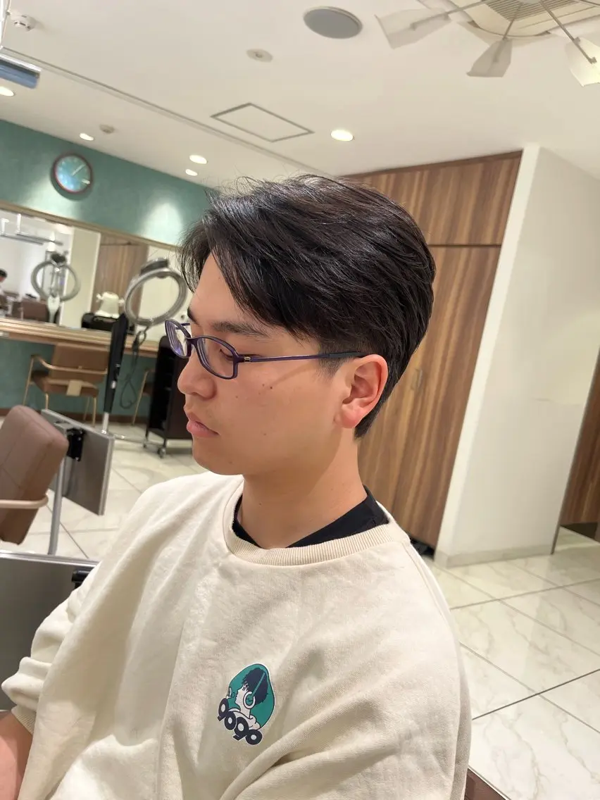 【U25メンズ限定】カット✂️＋韓国風ダウンパーマ🇰🇷＋トリートメント＋スタイリングの写真