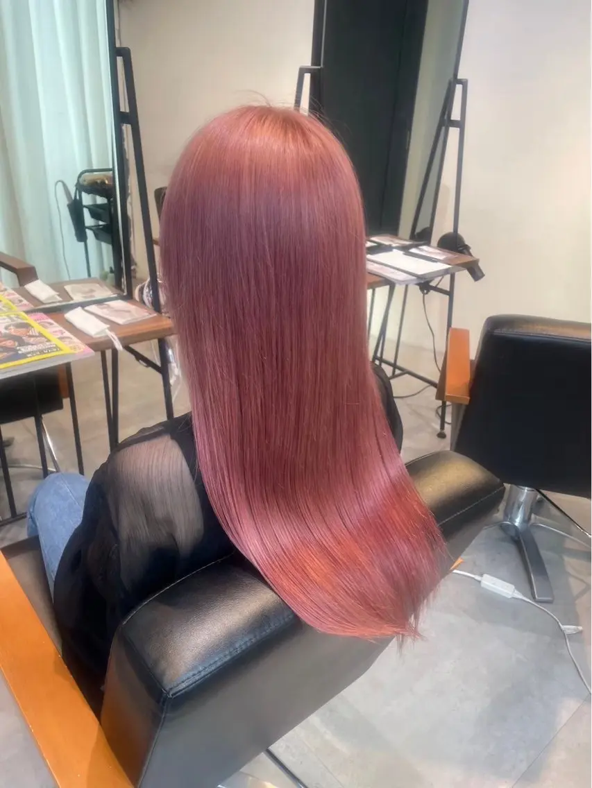 ロング ヘアカラー 艶カラー /なほのヘアスタイル