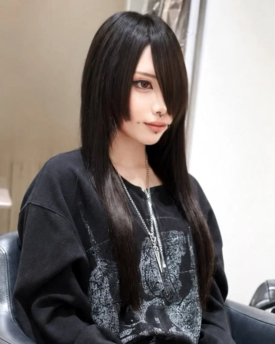 ロング ヘアアレンジ シールエクステ エクステ ロング エクステ LOVED 池袋店のヘアスタイル