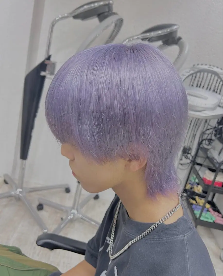 カラー パーマ メンズ カット ヘアカラー ✅曲がる縮毛矯正・ メンズ縮毛/森隆之介のヘアスタイル