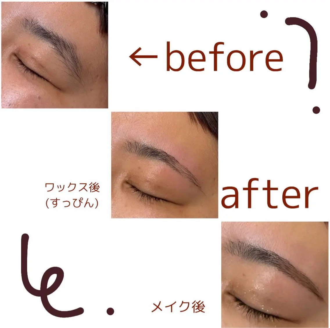 【当日予約限定】🎀レディース🎀美眉スタイリング★黄金比デザイン¥4300⇒¥3500◎の写真