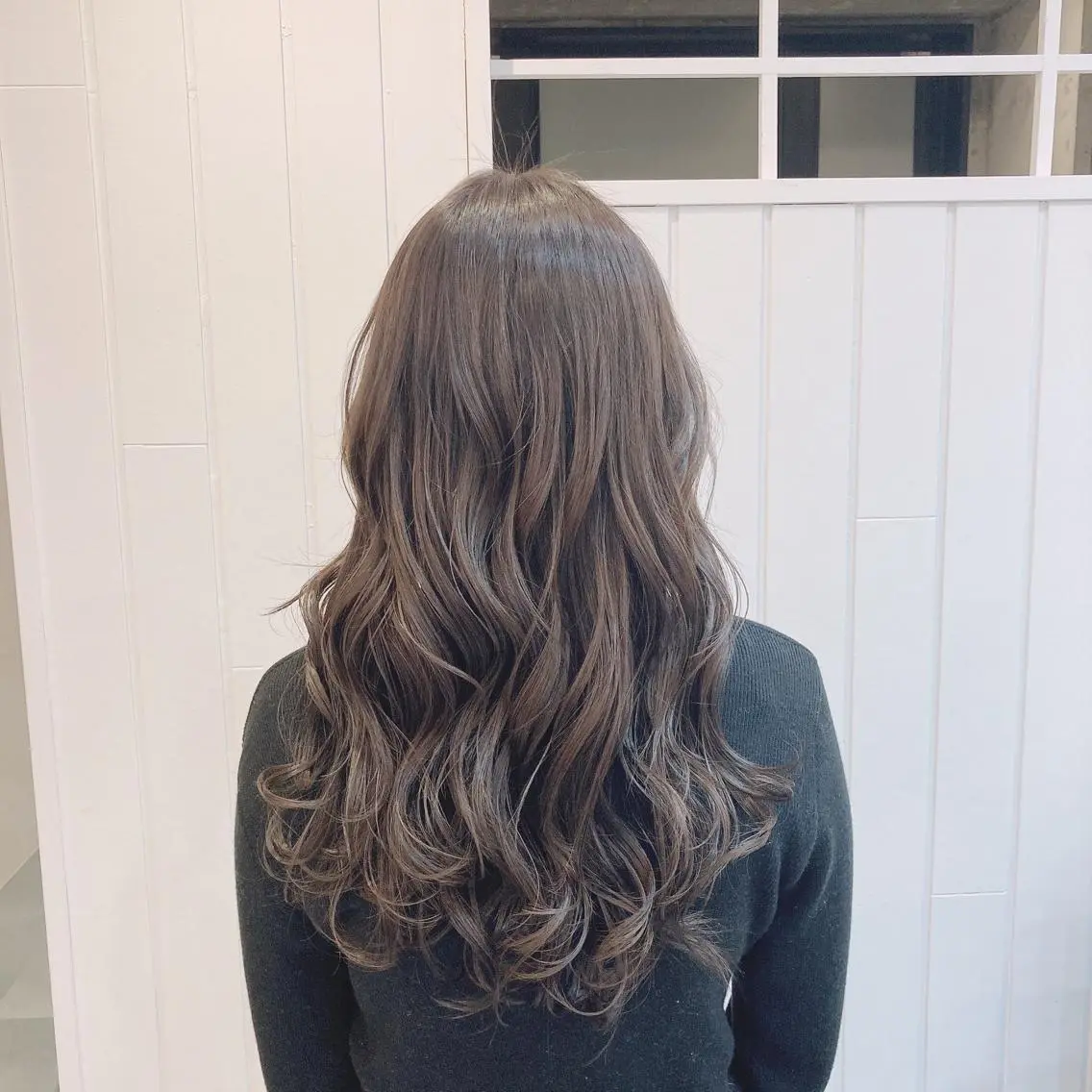 ロング カラー 髪質改善.縮毛矯正 ×韓国ヘアyukiのヘアスタイル