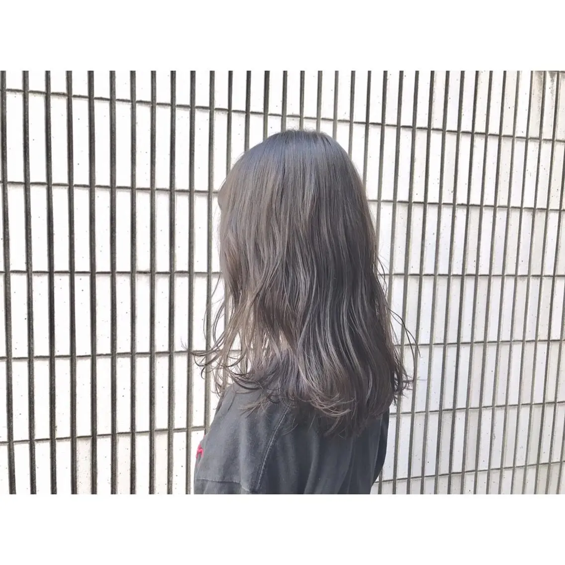 セミロング カラー ツヤ髪 /髪質改善 松岡将太郎のヘアスタイル