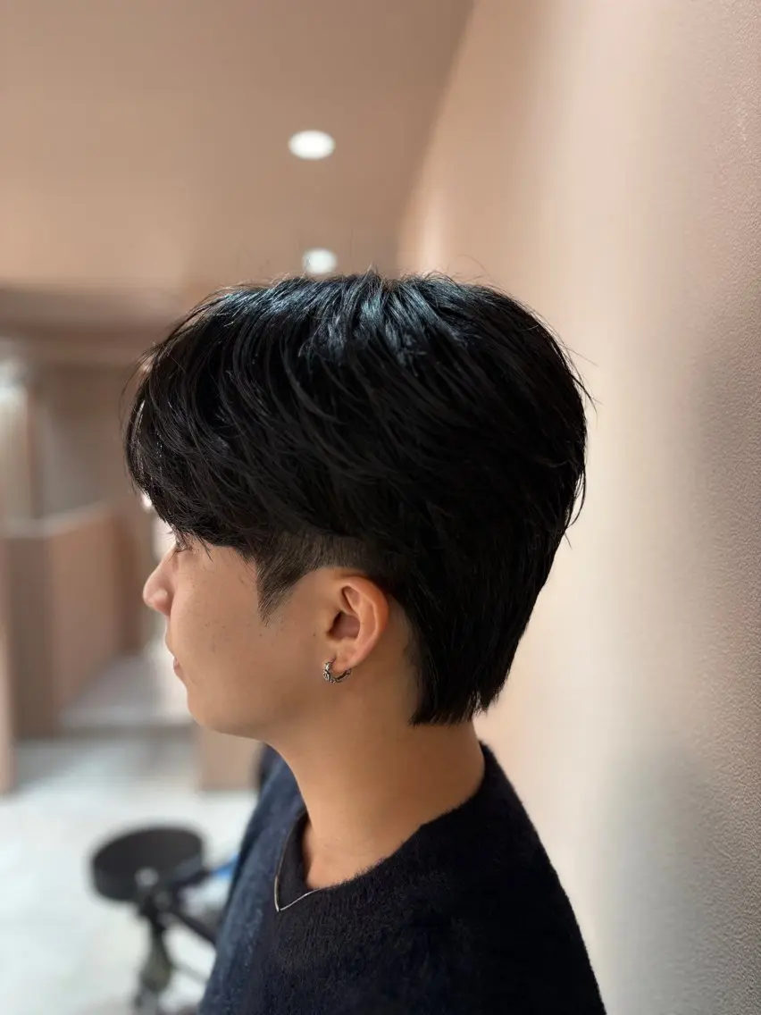メンズ メンズ韓国風 板垣 洸輝のヘアスタイル
