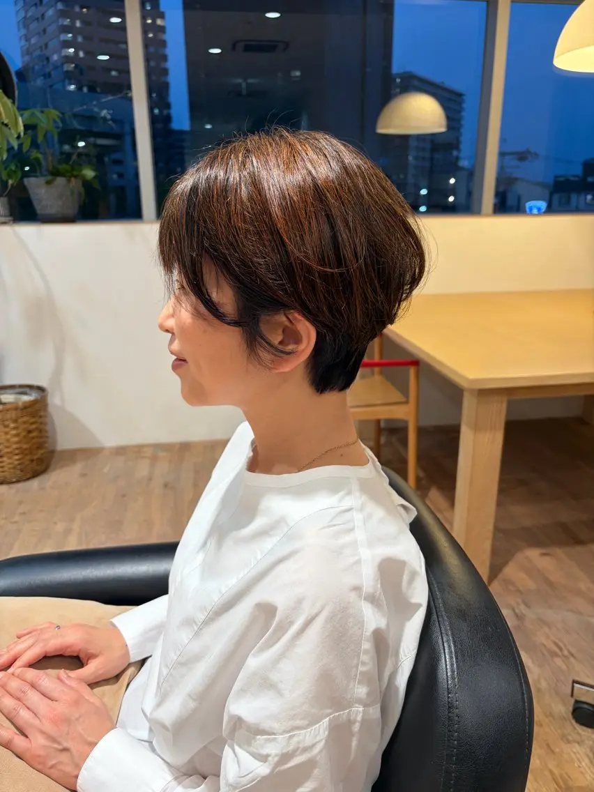 ショート 伊藤 由華のヘアスタイル