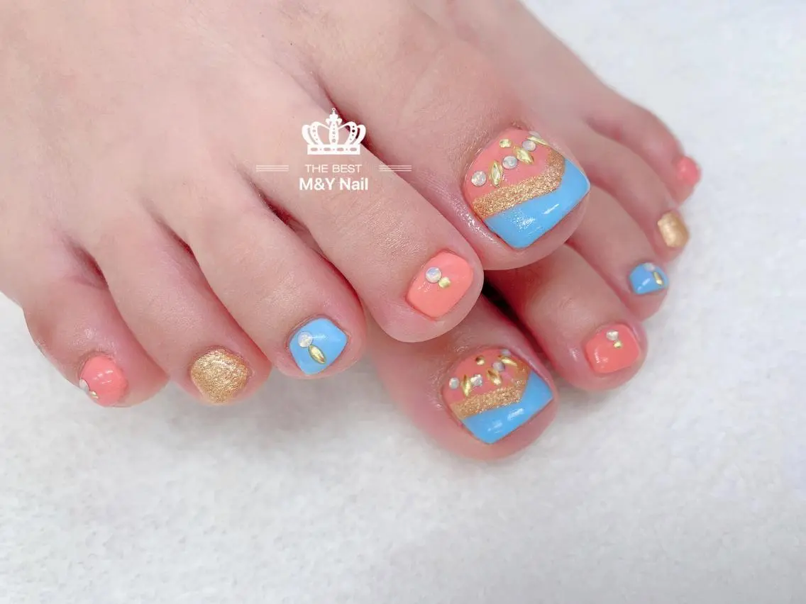 ネイル フットネイル M&Y NailSalonのネイルデザイン