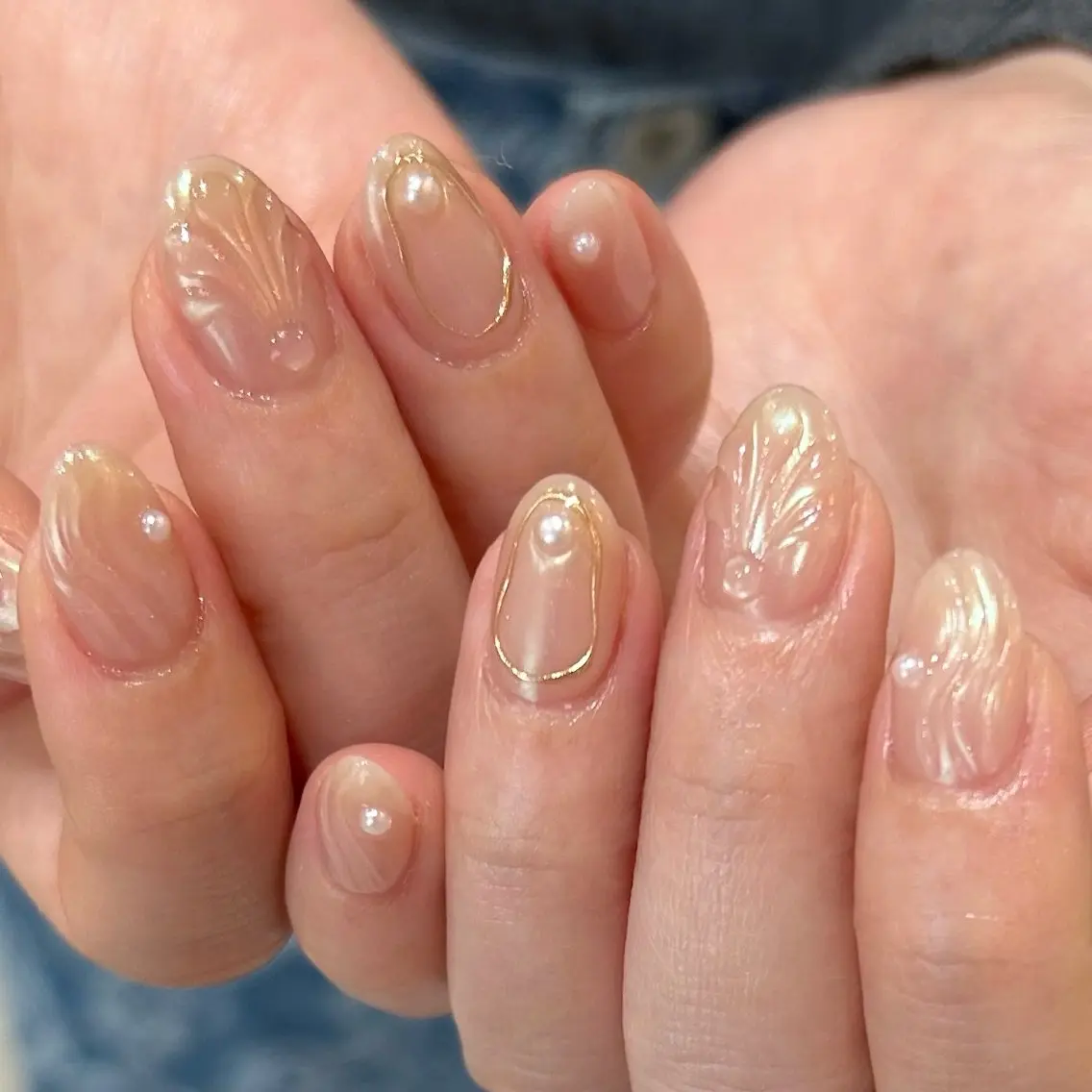 ネイル ハンドネイル パラジェル認定サロン N°nail 立川のネイルデザイン