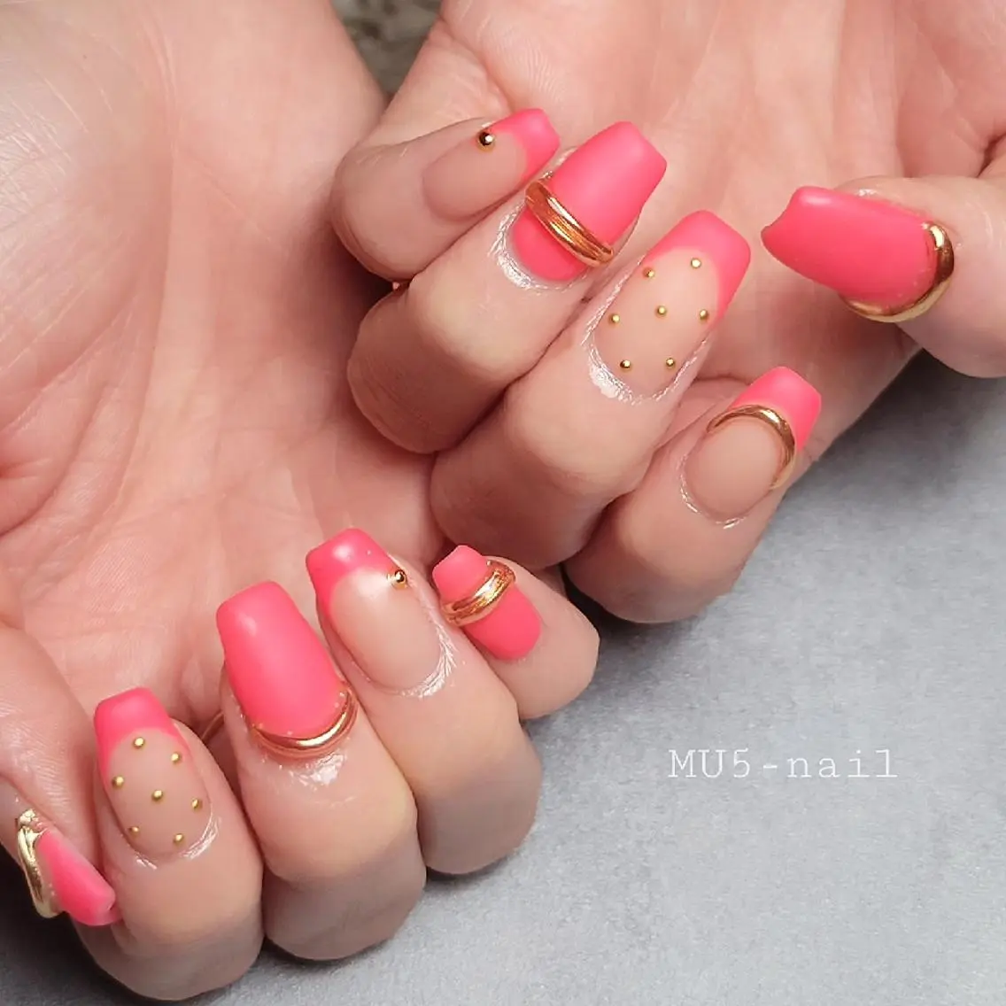 ネイル MU5-nail 金山ネイルサロンのネイルデザイン
