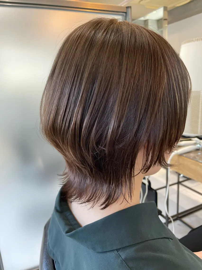 ミディアム カラー カット ヘアカラー トリートメント 🦕小林 大地🦕のヘアスタイル