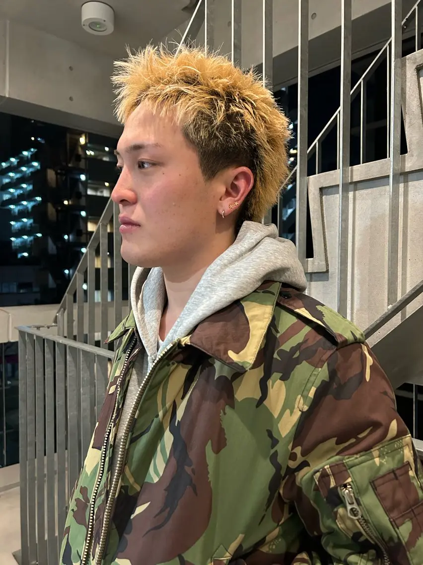 ショート メンズ カット siki 大阪福島 エンドウハルのヘアスタイル