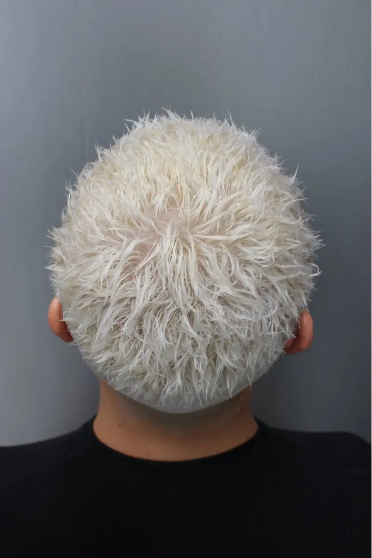 ショート カラー パーマ メンズ カット ヘアカラー パーマ 💈メンズ/パーマ 💈中目黒/谷のヘアスタイル